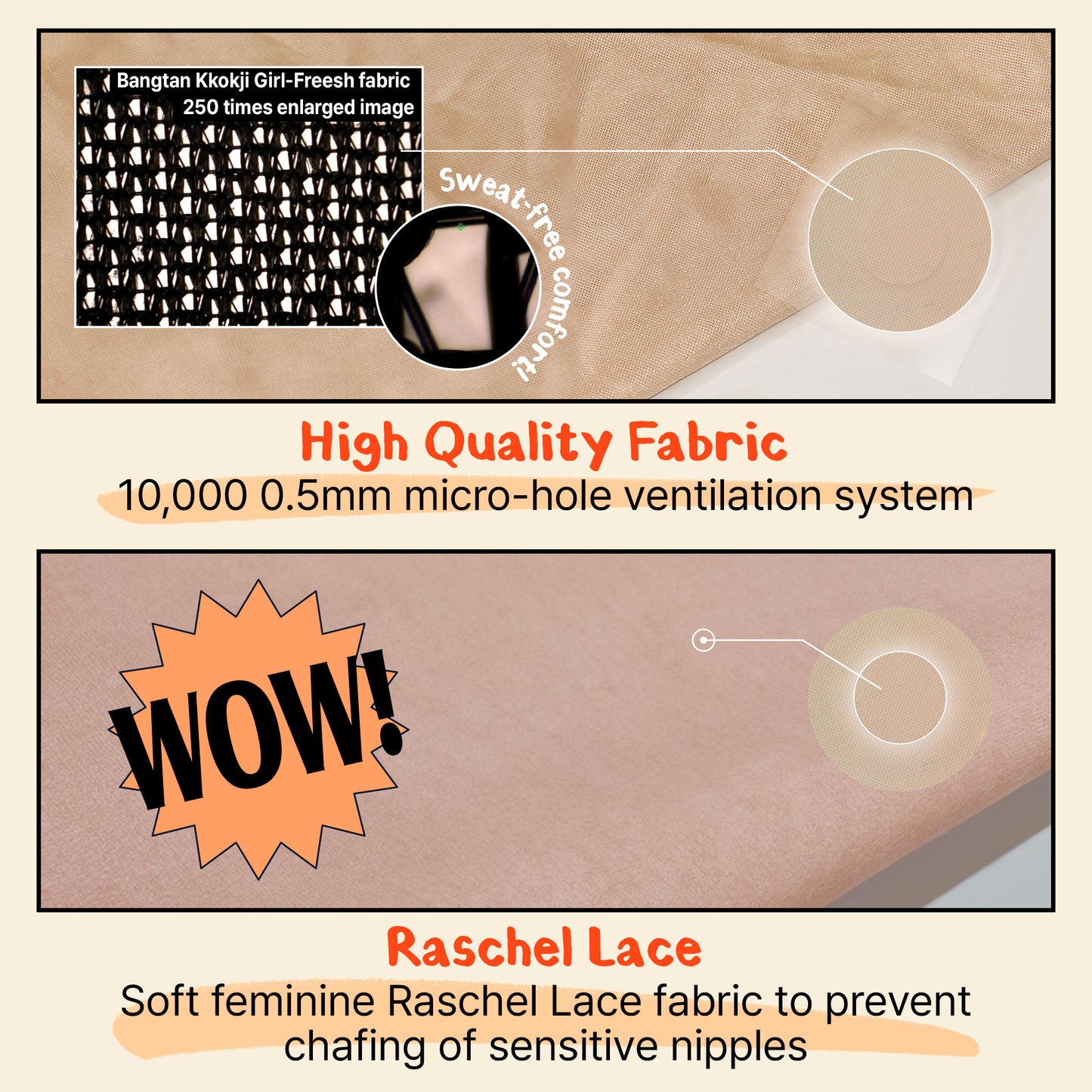 SKIN ENZIN ER - Bangtan Kkokji GirlFreesh Women's Nipple Cover