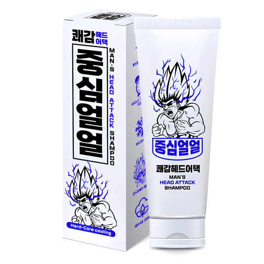 Joongsim Ulul Head Attack Cool Kick Shampoo